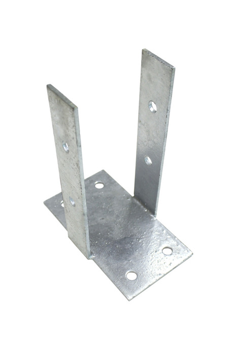 Palmako stolpefot med plate 90 x 90 mm